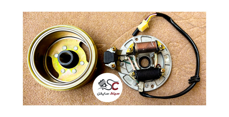 دستگاه برق یا بوبین برق یا مگنت کامل فابریک ۷۰ سی سی پیشرو پیروز